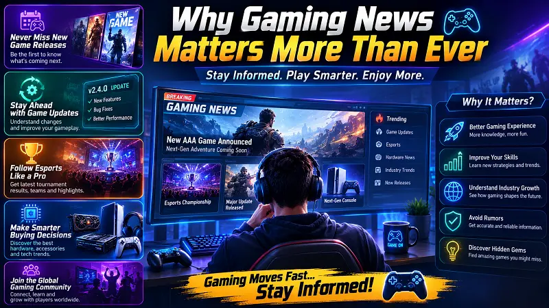 Why Gaming News Matters More Than Ever
